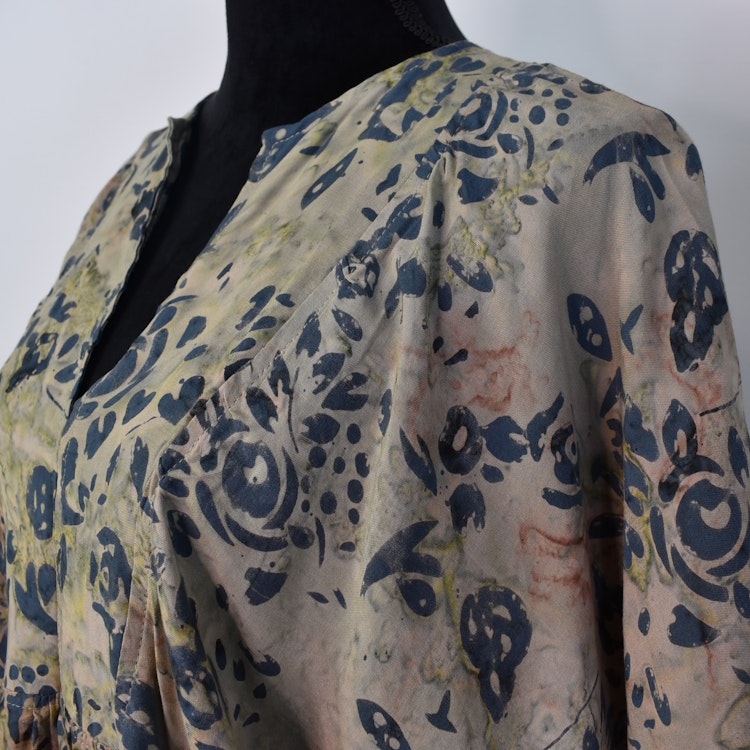 Topp Ibu Batik BROWN - Stajl Agenturer