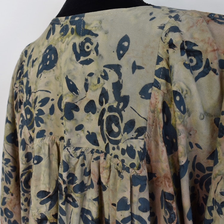 Topp Ibu Batik BROWN - Stajl Agenturer