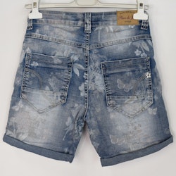 Jeansshorts Mönstrad LJUS BLÅ - Place du Jour