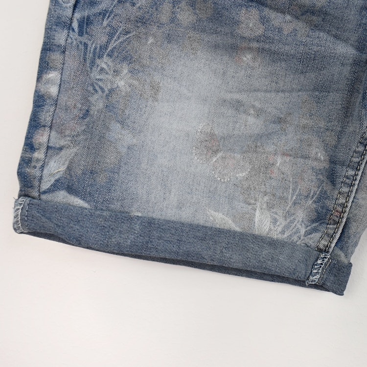 Jeansshorts Mönstrad LJUS BLÅ - Place du Jour