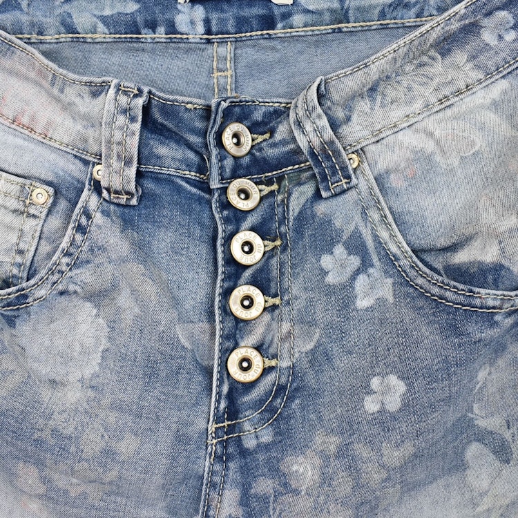 Jeansshorts Mönstrad LJUS BLÅ - Place du Jour