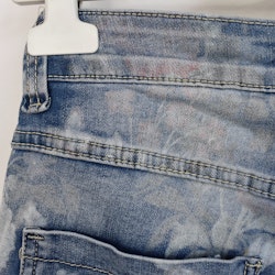 Jeansshorts Mönstrad LJUS BLÅ - Place du Jour