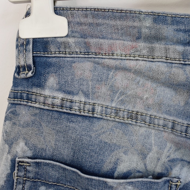 Jeansshorts Mönstrad LJUS BLÅ - Place du Jour