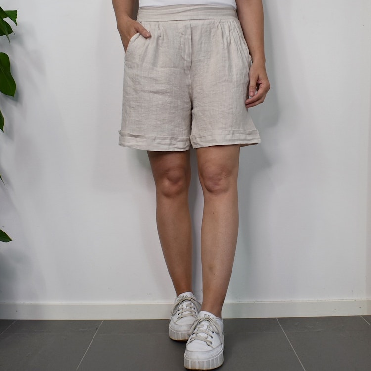 Linneshorts Sophia SABBIA - Marta du Chateau