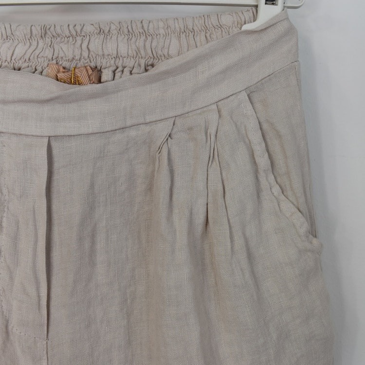 Linneshorts Sophia SABBIA - Marta du Chateau