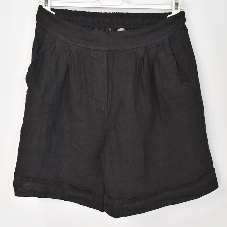 Linneshorts Sophia SVART - Marta du Chateau