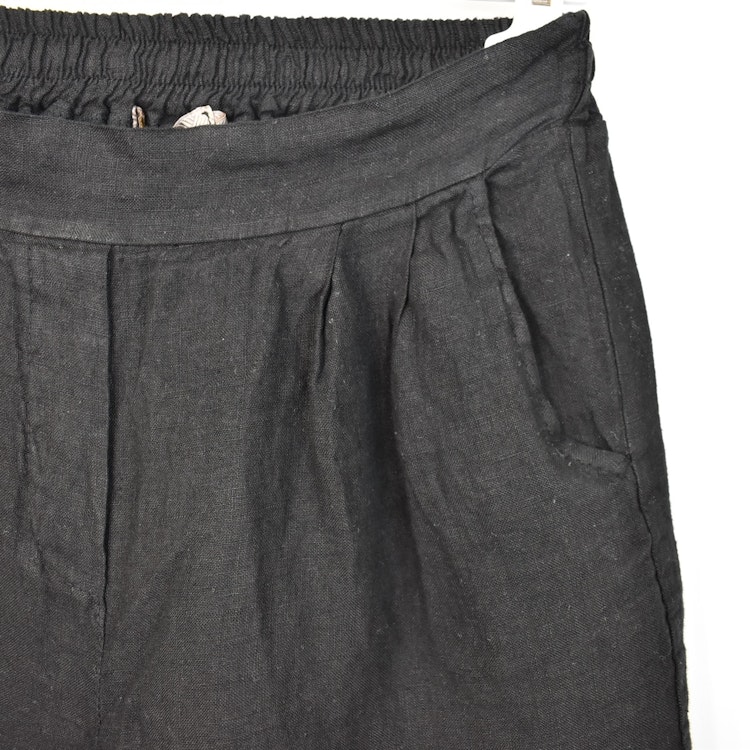 Linneshorts Sophia SVART - Marta du Chateau