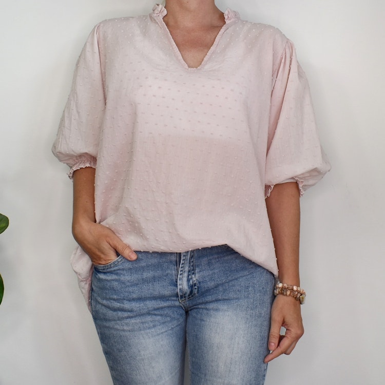 Bomullsblus Theresa ROSA - Marta du Chateau