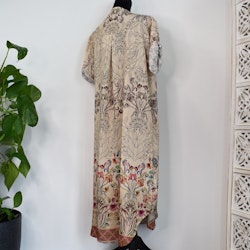 Klänning Helma Blommig BEIGE - Marta du Chateau