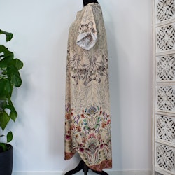 Klänning Helma Blommig BEIGE - Marta du Chateau