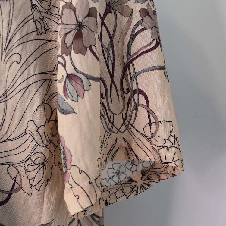 Klänning Helma Blommig BEIGE - Marta du Chateau