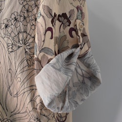 Klänning Helma Blommig BEIGE - Marta du Chateau
