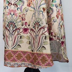 Klänning Helma Blommig BEIGE - Marta du Chateau
