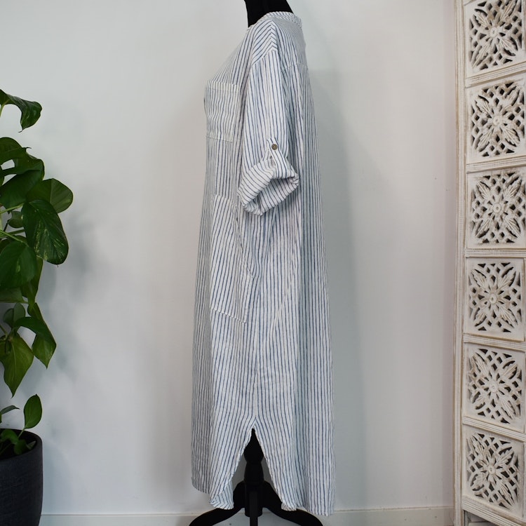 Klänning Ness Stripe JEANS - Marta du Chateau