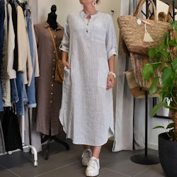 Klänning Ness Stripe JEANS - Marta du Chateau