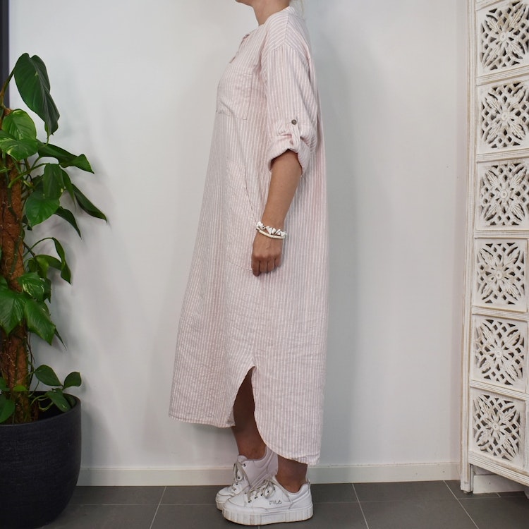 Klänning Ness Stripe ROSE - Marta du Chateau