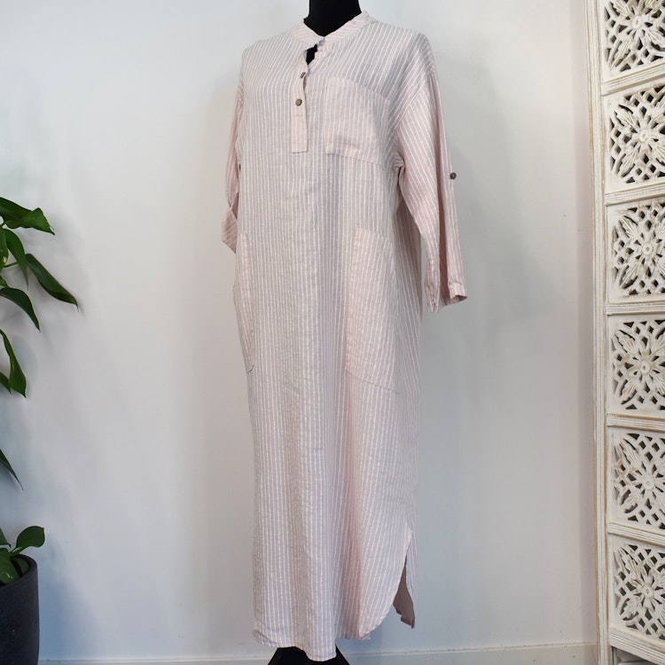 Klänning Ness Stripe ROSE - Marta du Chateau