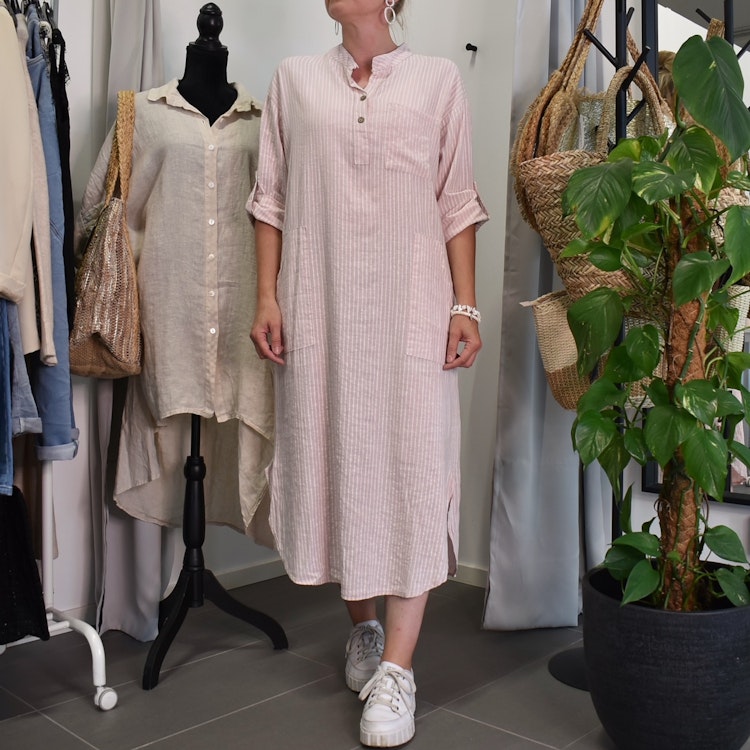 Klänning Ness Stripe ROSE - Marta du Chateau