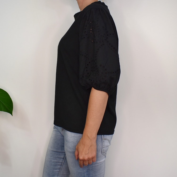 Topp Gabriella SVART - Mix By Heart