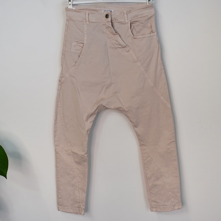 SECOND HAND Baggy Jeans ROSA Storlek 34