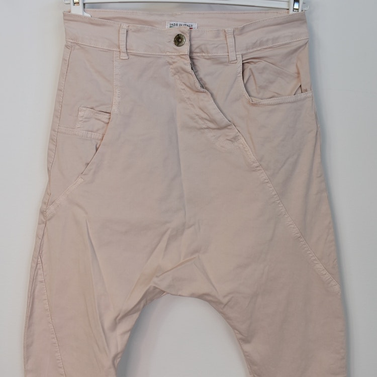 SECOND HAND Baggy Jeans ROSA Storlek 34