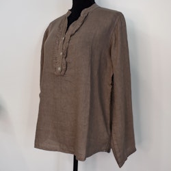 Linneblus med Krås TAUPE