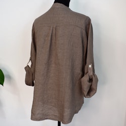 Linneblus med Krås TAUPE