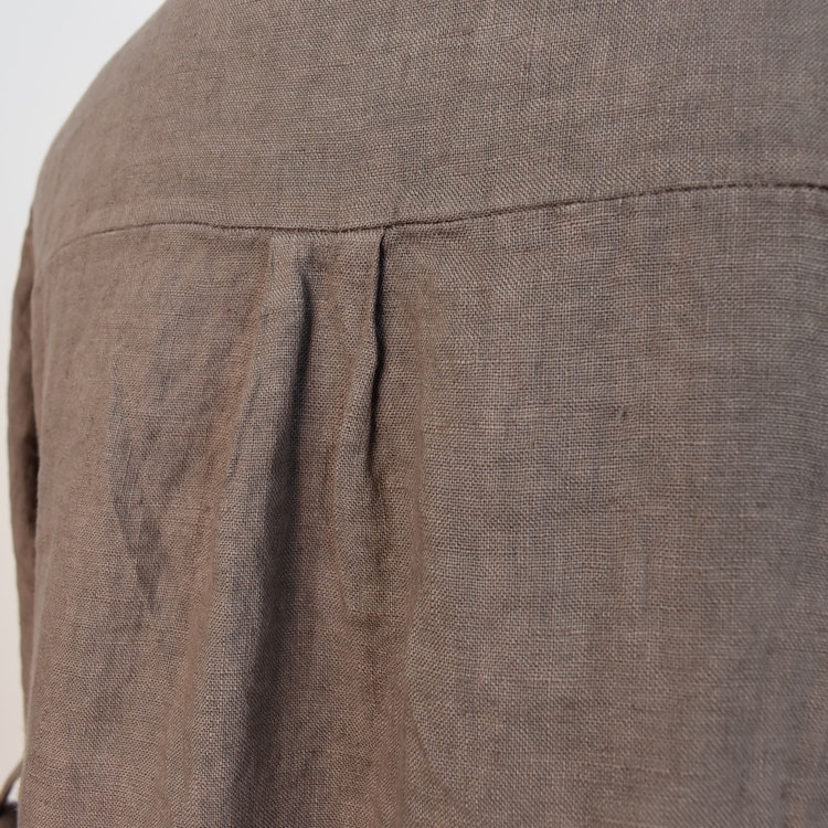 Linneblus med Krås TAUPE