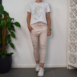 SECOND HAND Baggy Jeans ROSA Storlek 34