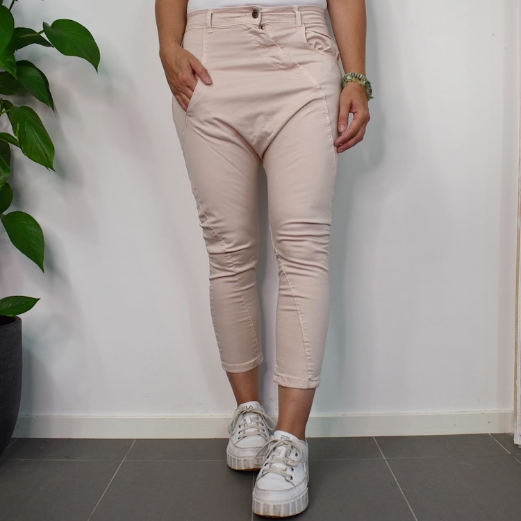 SECOND HAND Baggy Jeans ROSA Storlek 34
