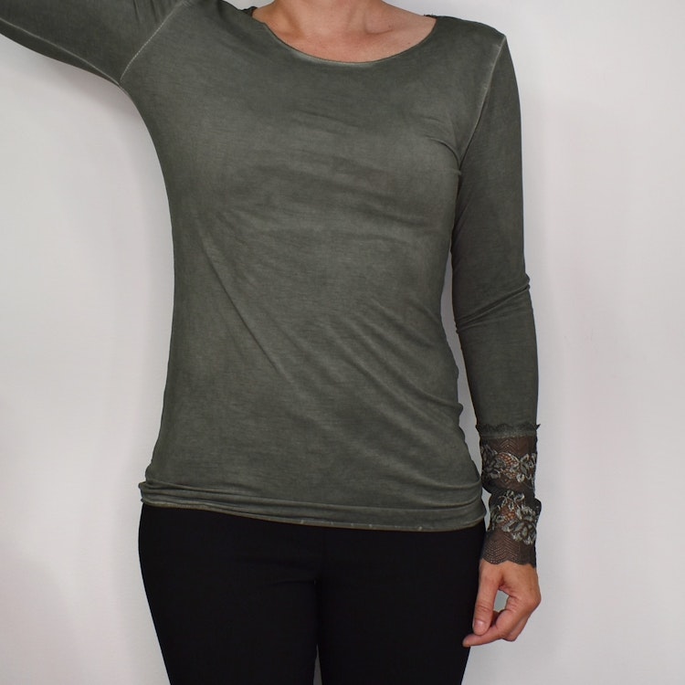 Bastopp med Spets MILITARY - Marta du Chateau