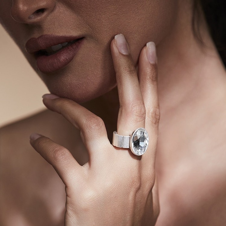 Elastisk ring Sophia SILVER - The Moshi