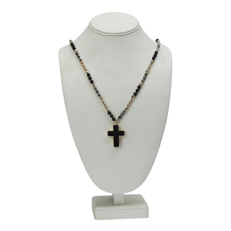 Halsband Ingrid SVART - The Moshi
