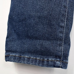 Jeans Resårmidja och Knytband MÖRK BLÅ - 3D Denim