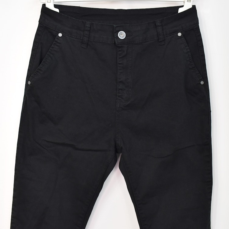 Chinos Slim SVART - 3D Denim