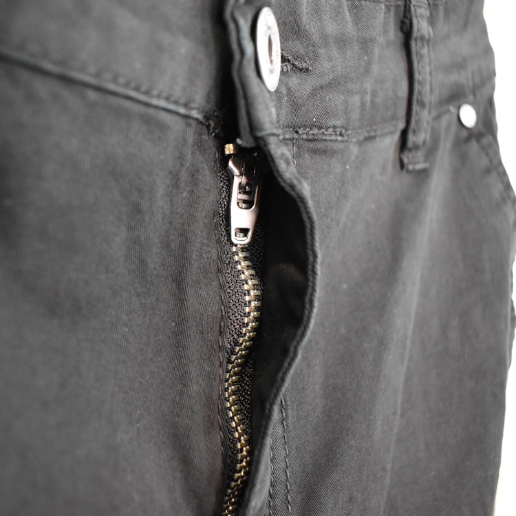 Chinos Slim SVART - 3D Denim