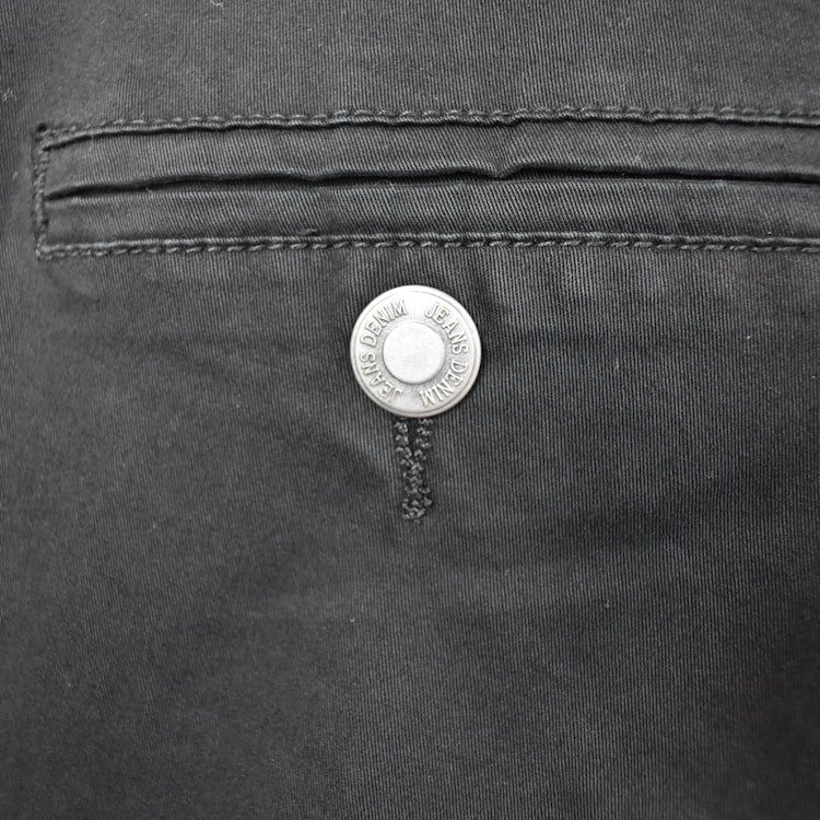 Chinos Slim SVART - 3D Denim