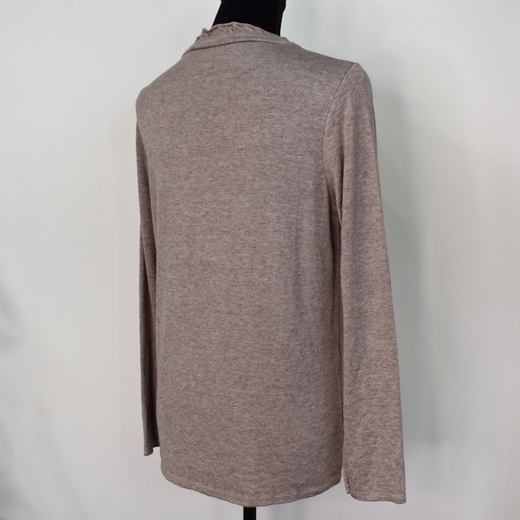 Tröja Volang TAUPE