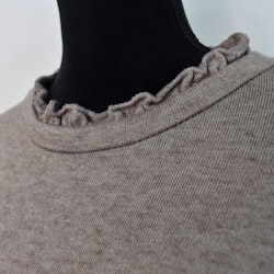 Tröja Volang TAUPE