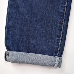 Jeans med Gylf MÖRK BLÅ - 3D Denim