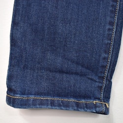 Jeans med Gylf MÖRK BLÅ - 3D Denim