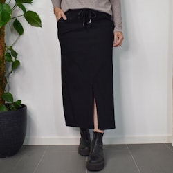 Kjol Lång Stretchig SVART