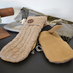 Tumvante Stickad TAUPE