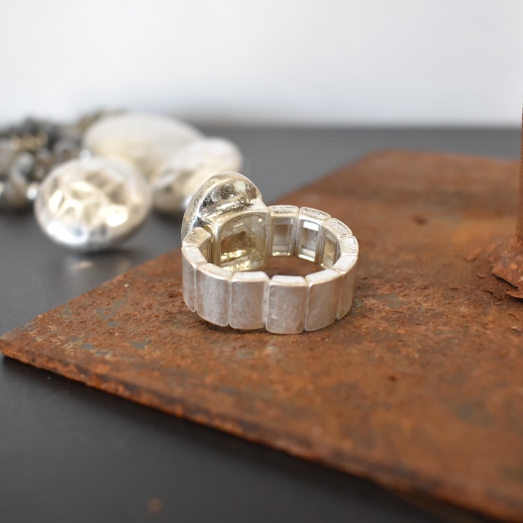 Elastisk ring Sophia SILVER - The Moshi