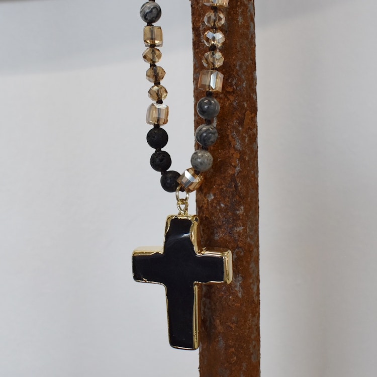 Halsband Ingrid SVART - The Moshi