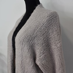 Stickad Kofta BEIGE