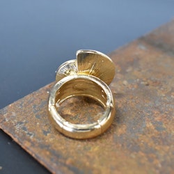 Elastisk ring Wilma GULD - The Moshi