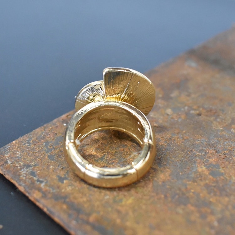 Elastisk ring Wilma GULD - The Moshi