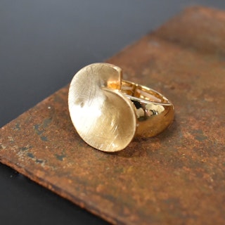 Elastisk ring Wilma GULD - The Moshi