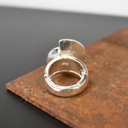 Elastisk ring Wilma SILVER - The Moshi